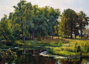 イワン・イワノビッチ・シーシキン Painting - 公園内 1897 古典的な風景 イワン・イワノビッチ
